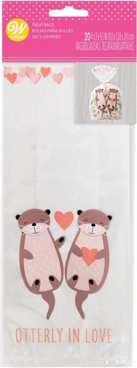 Decora Sachets à biscuits - Otterly In Love (20pcs) (Geschenktüte, 20 x)