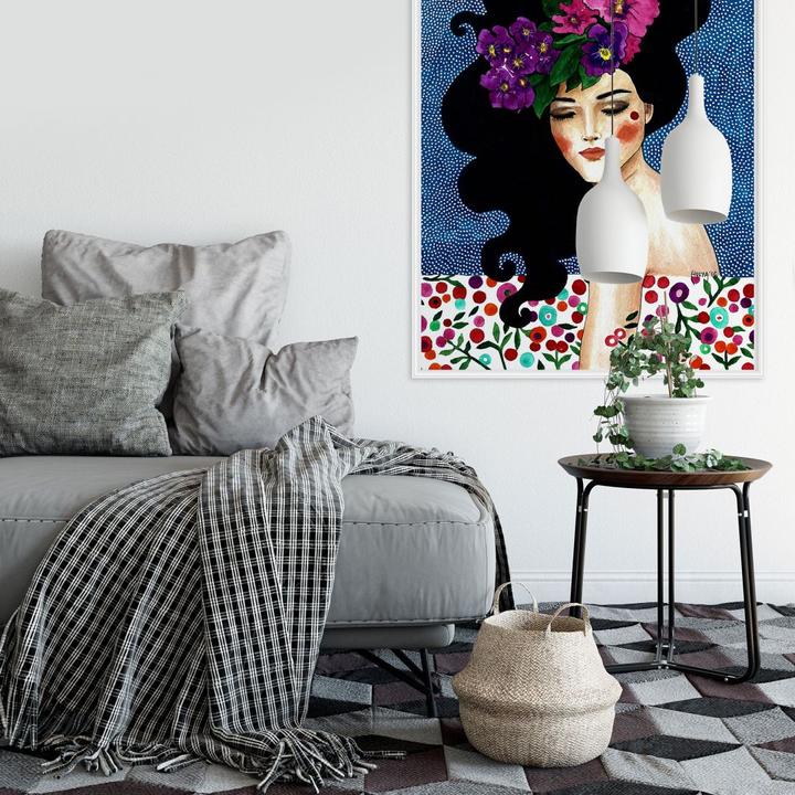 Produktbild Trenddeko Flüsterndes Herz (70 x 100 cm)