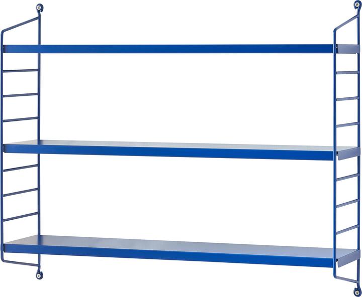 Produktbild En.Casa Modulares Wandregal Strängnäs 2er Set Blau