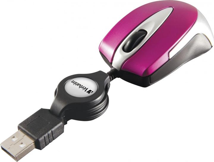 Produktbild Verbatim Go Mini Optical Travel Mouse (Kabelgebunden)