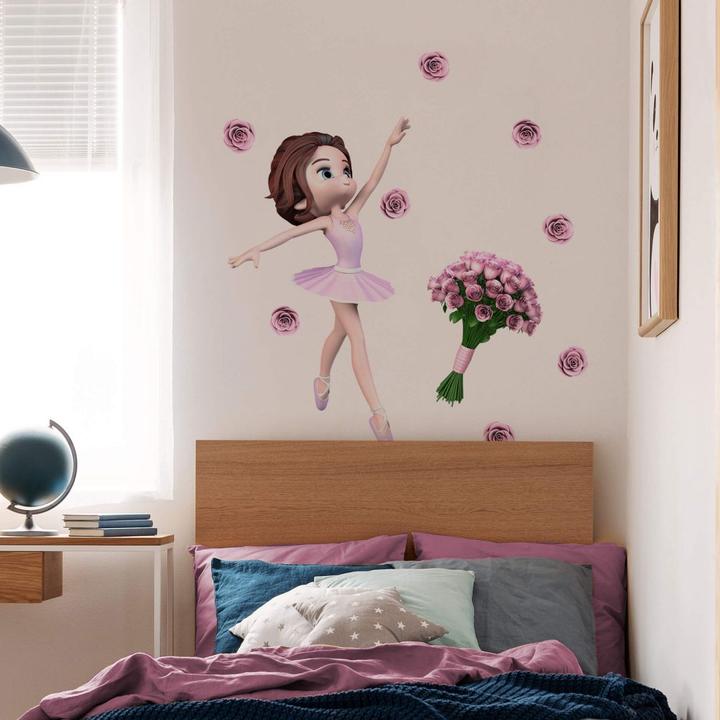 Immagine prodotto Trenddeko Ballerina e bouquet (97 x 140 cm)