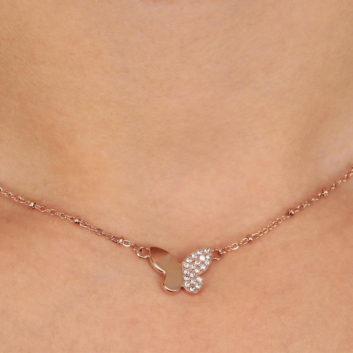 Immagine prodotto Morellato Passioni Collo Rg+Cristallo Bianco (Acciaio inossidabile, 38 - 42 cm)