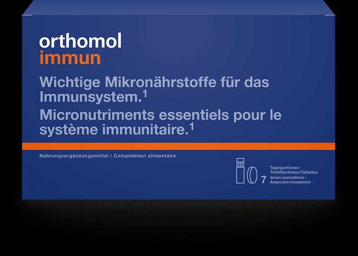 Actual product image Pharma Medica orthomol Immun Trinkamp (7 Piece, 286 g)