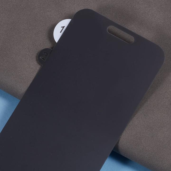 Actual product image Cover-Discount iPhone 16 Pro Max - PET Privacy Anti-Spy screen protector (1 Piece, Apple iPhone 16 Pro Max)