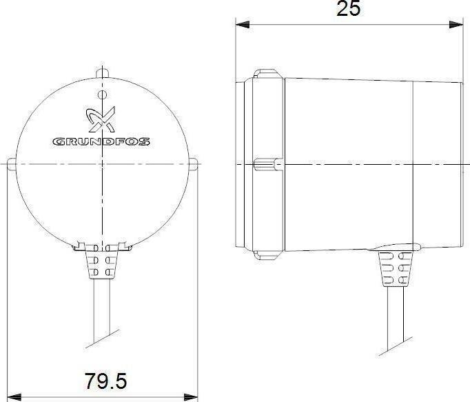 Actual product image Grundfos Comfort universal 15-14 MB PM (Domestic water pump)