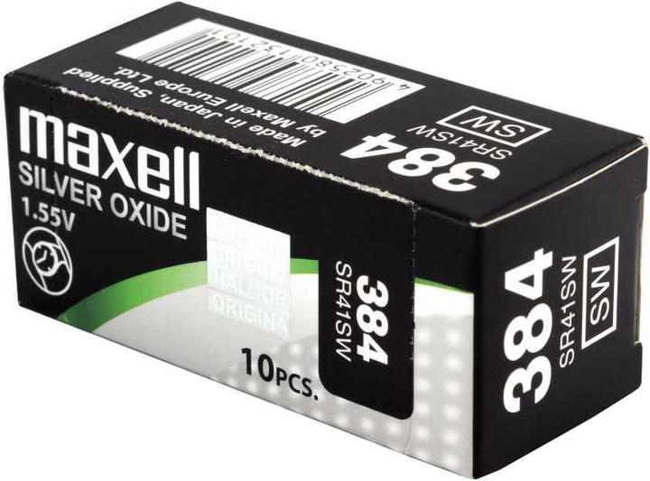 Image du produit Maxell SR41SW (10 pcs, LR41, 45 mAh)