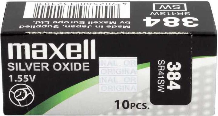 Image du produit Maxell SR41SW (10 pcs, LR41, 45 mAh)