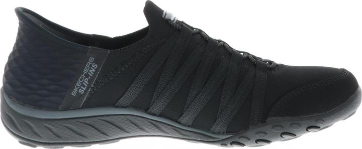 Produktbild Skechers 100593/BBK Breathe-Easy-Roll-With-Me Damen Sneaker Turnschuhe Slipper VEGAN schwarz (41)