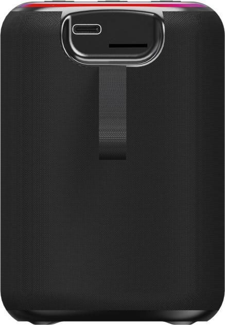 Actual product image Gembird SPEAKER BLUETOOTH/BLACK SPK-BT-LED-08S (4 h)