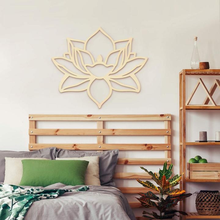 Produktbild Trenddeko Pappel Lotusblume (50 x 43 cm)