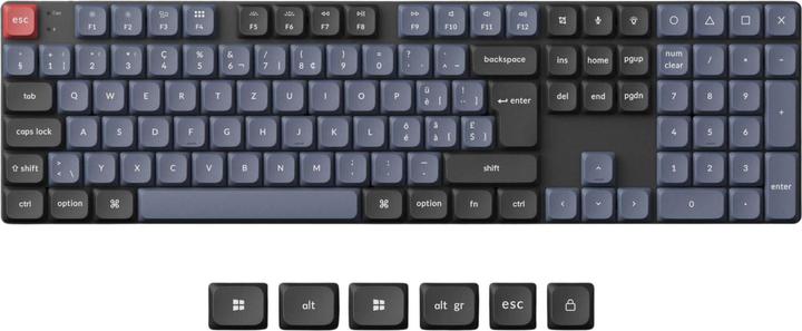 Actual product image Keychron K5 Pro (CH, Cable, Wireless)