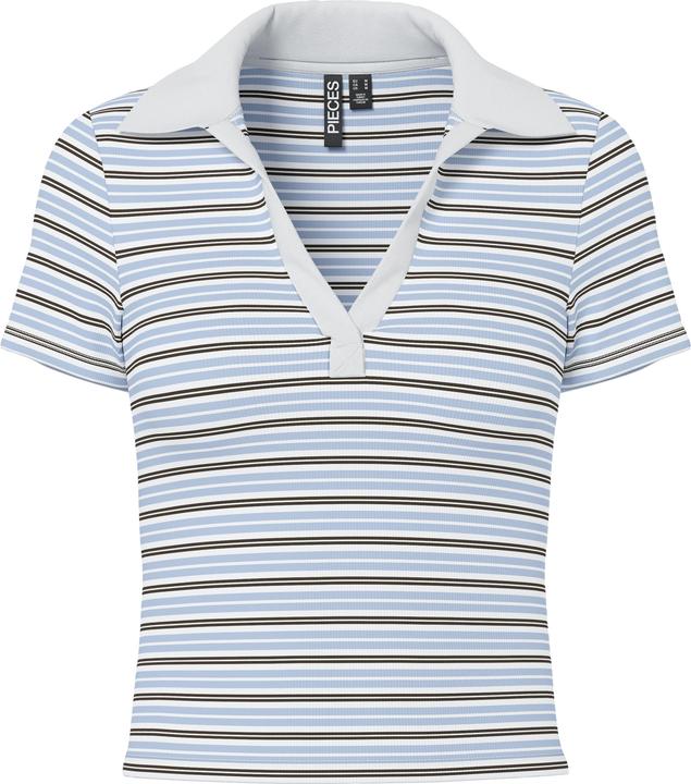 Pieces Pcjayjay Ss V-Neck Polo Top Jrs D2d Fsy