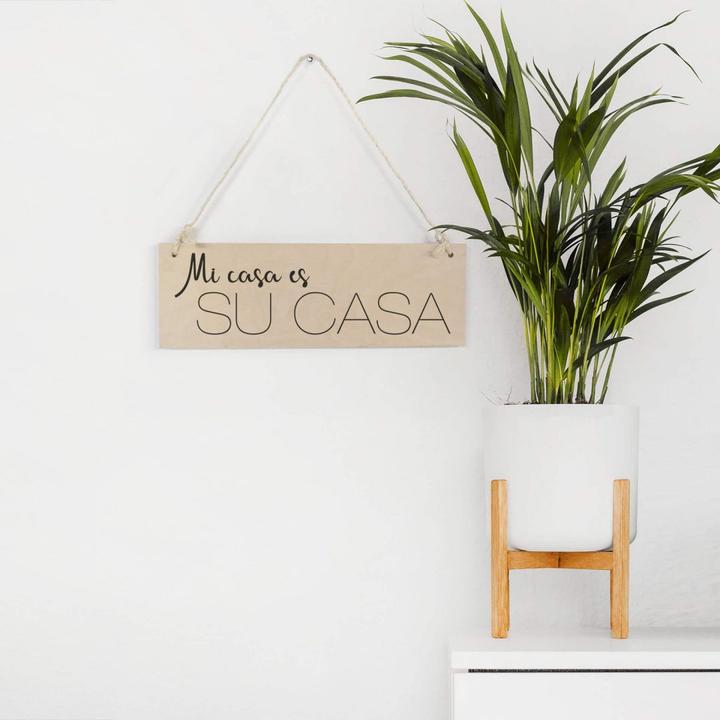 Produktbild Trenddeko Mi casa es su casa (30 x 10 cm)