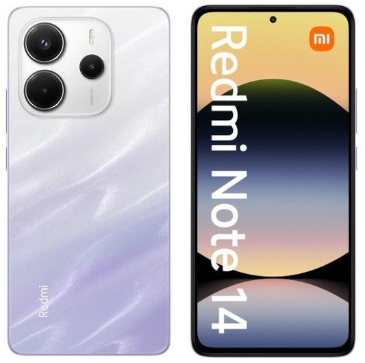 Produktbild Xiaomi Redmi Note 14 (128 GB, Mist Purple, 6.67", Hybrid Dual SIM, 108 Mpx, 4G)