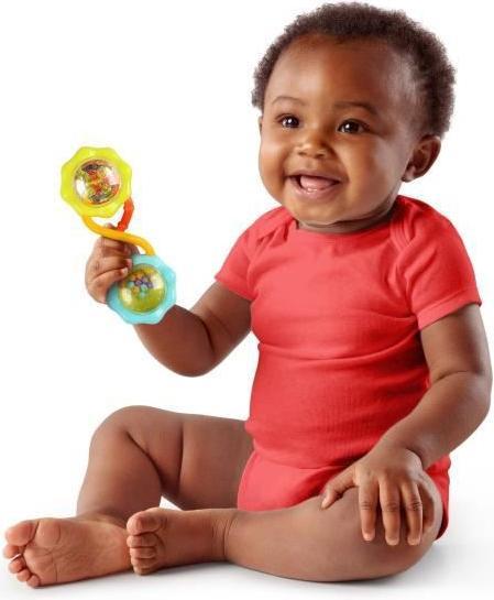 Image du produit Bright Starts Hochet, Rattle & Shake Barbell™, vert