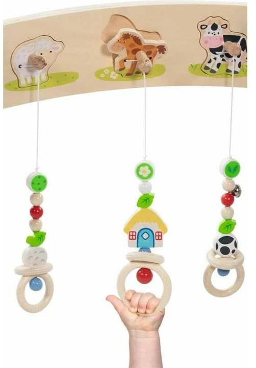 Produktbild Goki Baby-Fit Tierstimmen Bauernhof, Greif- und Spieltrainer