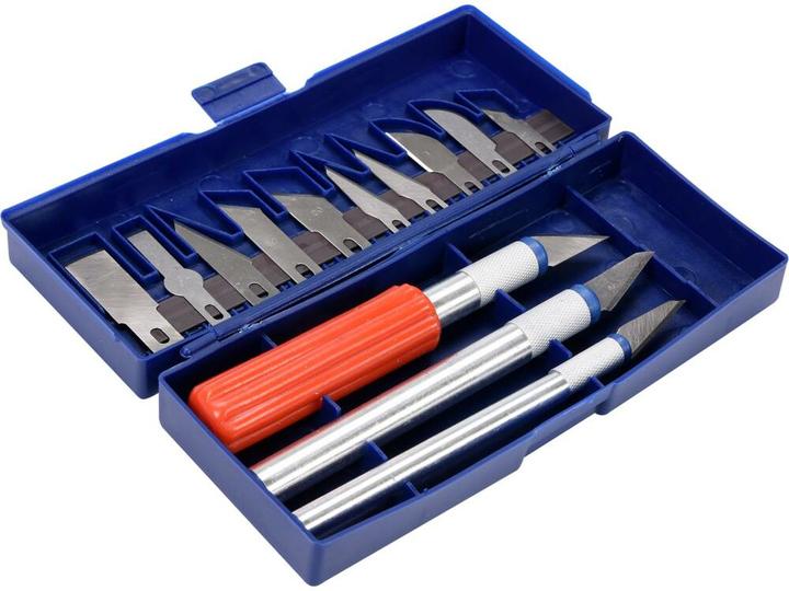 Image du produit Toya Set de couteaux de précision avec lames 16 pièces