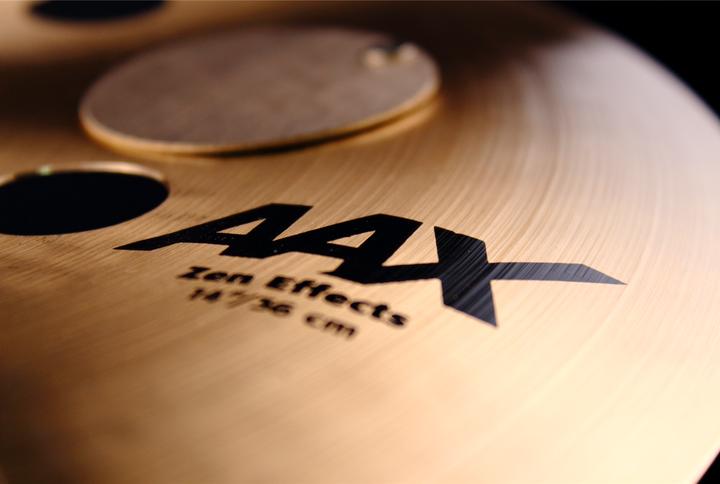 Actual product image Sabian 14" AAX Zen Effect Cymbal (14", Cymbal)
