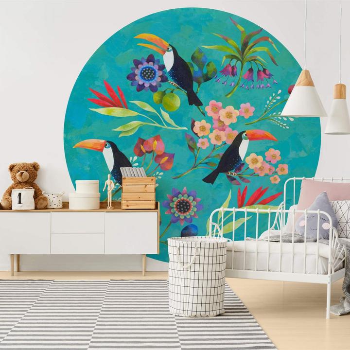 Actual product image Trenddeko Blanz - Toucan (Ø 284 cm)