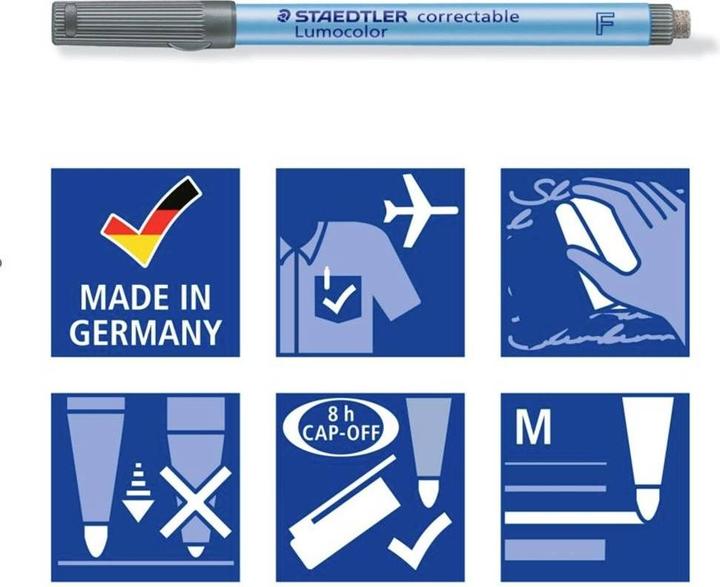 Actual product image Staedtler Lumocolor (84 x 60 cm, No binding, German)