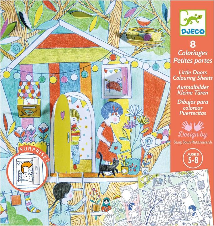 Image du produit Djeco Surprise colorée Les cabanes de Nina