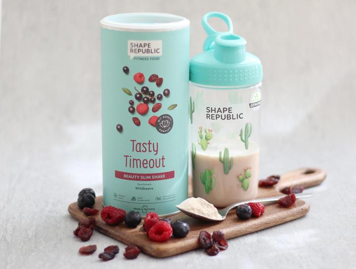 Produktbild Shape Republic Slim Shake Wildbeere 420 g (Beere, 1 Stk., 420 g)