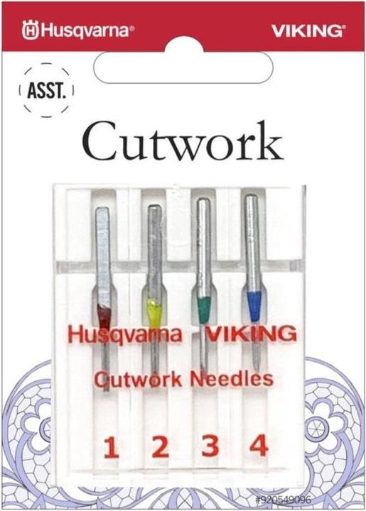 Actual product image Husqvarna Cutwork needles