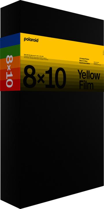 Actual product image Polaroid 8x10 Duochrome Film Black & Yellow (8x10)