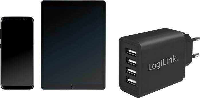 Immagine prodotto LogiLink Adattatore presa USB (24 W)