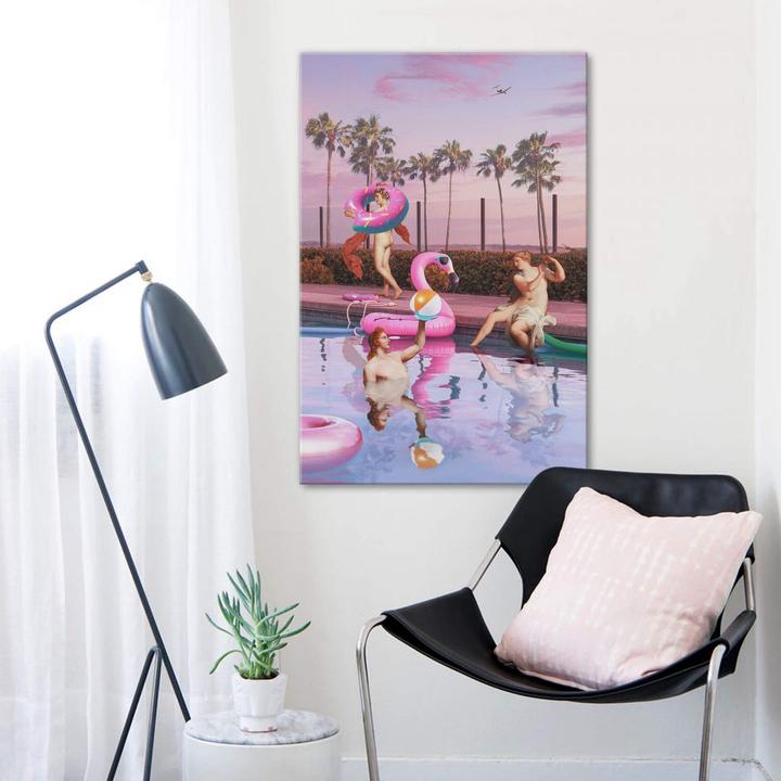 Immagine prodotto Trenddeko Festa in piscina (50 x 80 cm)
