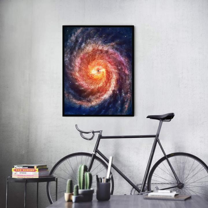 Produktbild Trenddeko Schwarzes Loch (80 x 100 cm)