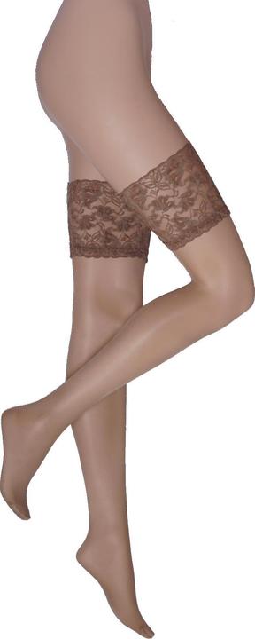 Immagine prodotto Levee Satin Sheers Calze autoreggenti, colore 220 kaschmir, taglia 38-40 (20 DEN, 38 - 40)