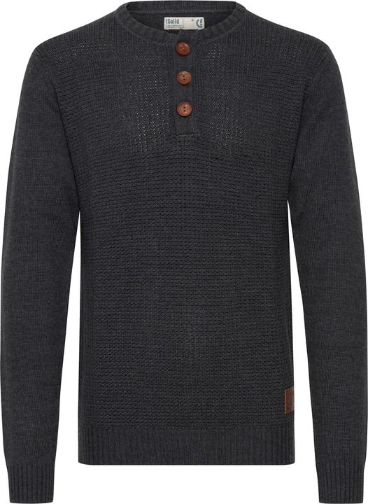 Actual product image Solid Terrance Men's Knitted Pullover (XXL)