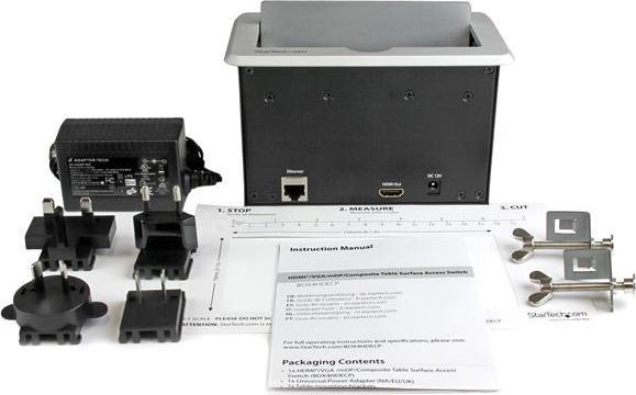 Actual product image StarTech Conference Table Connect Box (Analog -> Digital, Digital -> Digital)