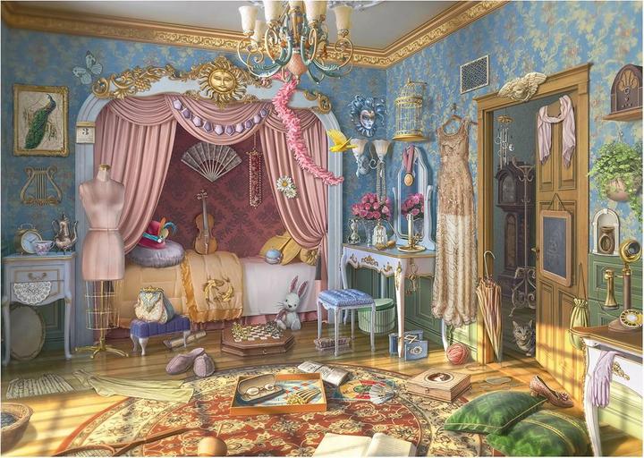 Produktbild Schmidt Spiele Junes Schlafzimmer (1000 Teile)
