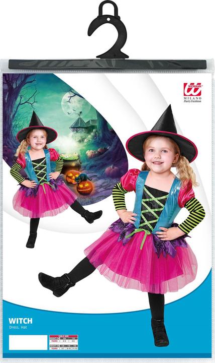 Actual product image Widmann Witch Ciara (134, 140)