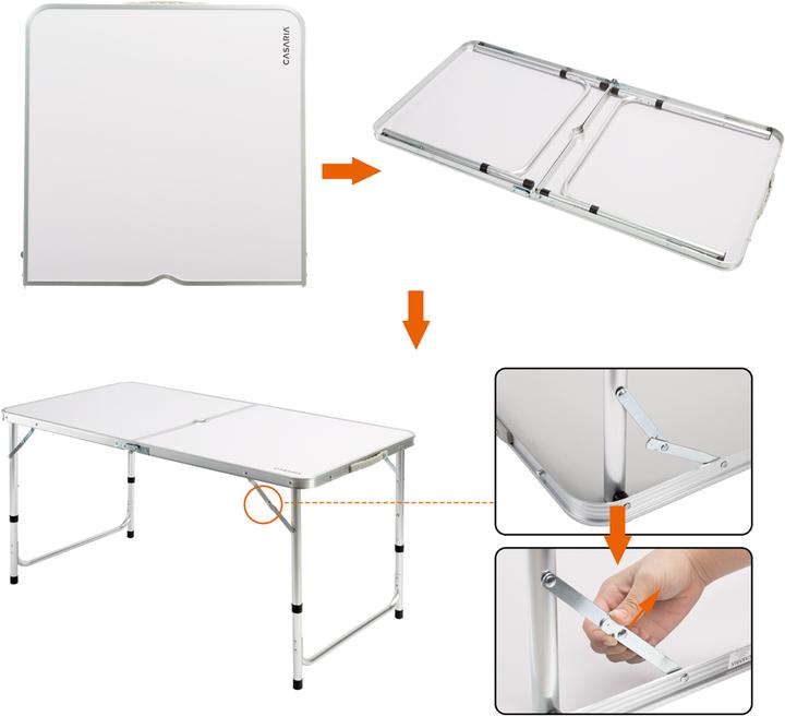 Produktbild Casaria Campingtisch