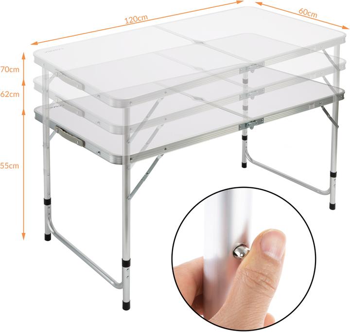 Produktbild Casaria Campingtisch