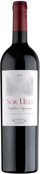 Weinkellereien Aarau Sor Ugo 1.5 L Magnum 1er Holzkiste Aia Vecchia Bolgheri Rosso DOC Superiore Toscana (1 x 150 cl, 2022)