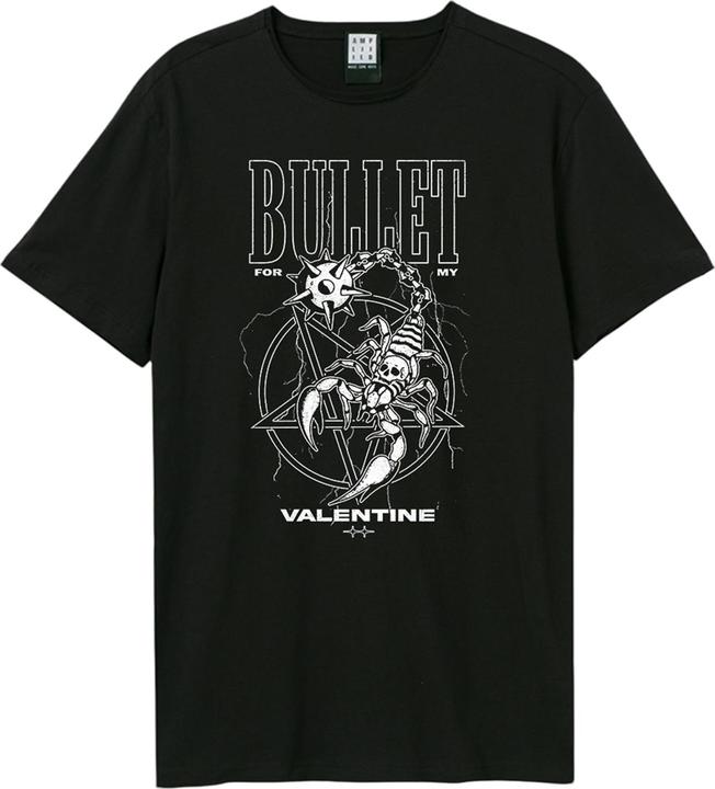 Immagine prodotto Amplified Flail Scorpion Maglietta Bullet For My Valentine Adulto Unisex (L)
