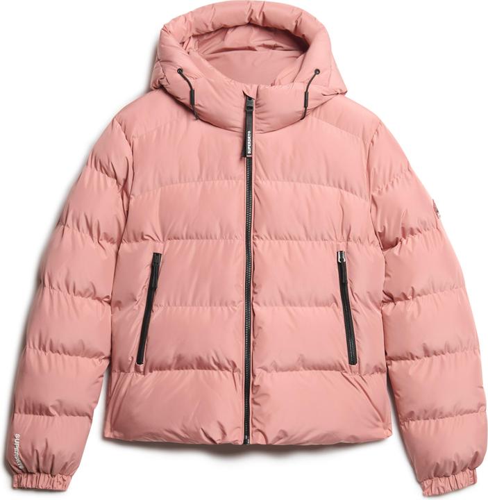 Superdry damen-daunenjacke hooded sports (XS)
