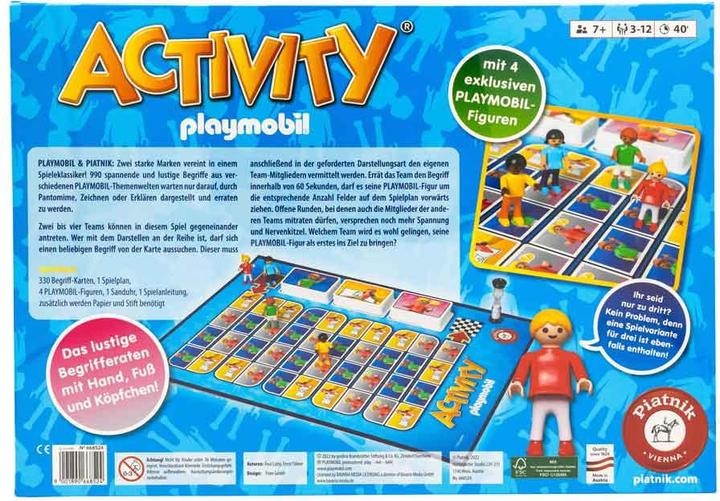 Productafbeelding Piatnik Activiteiten Playmobil (Duits)
