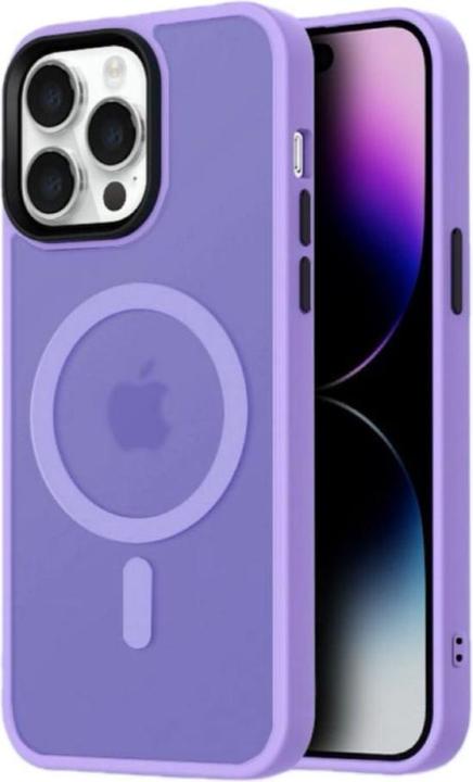Immagine prodotto Hurtel Custodia Fashion MagSafe per iPhone 16 - viola (Apple iPhone 16)