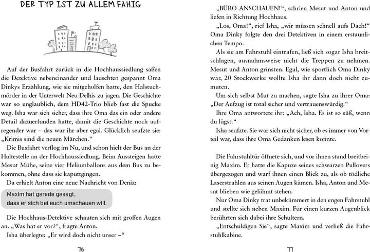 Actual product image Die Hochhaus-Detektive Bd02 - Achtung, Handyfalle! (German, Johanna Lindemann, Elli brother, 2023)