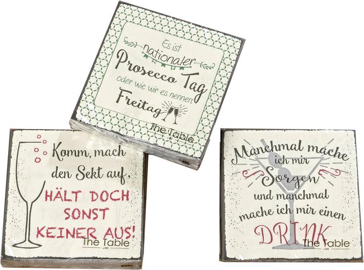 Actual product image Boltze Home Cocktailservietten (25 x, 25 x 25 cm)