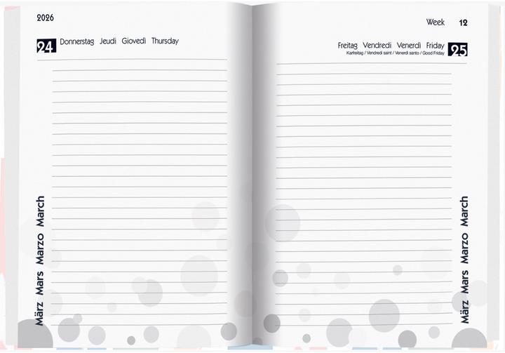 Produktbild Biella Schüleragenda mydiary (12 x 16.5 cm, Multilingual)
