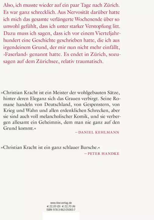 Produktbild Eurotrash (Deutsch, Christian Kracht, 2021)