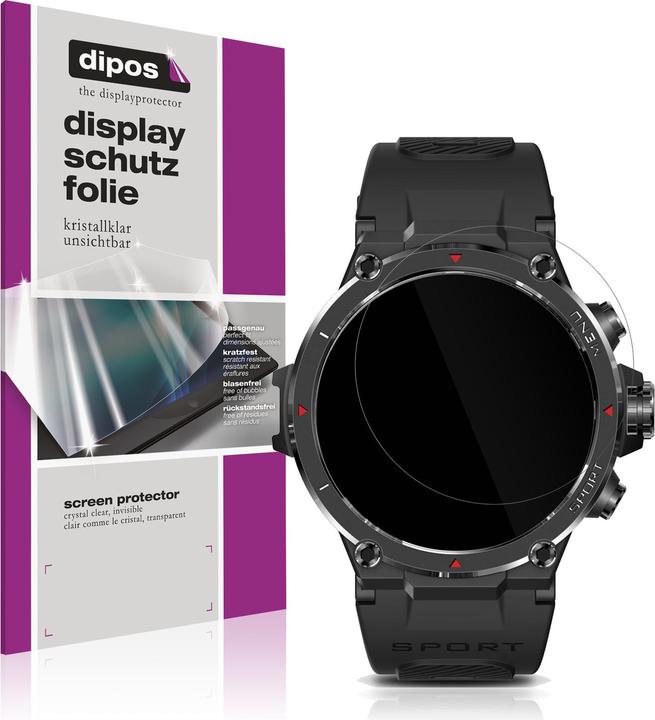 Immagine prodotto Dipos Pellicola Protettiva per Kuzo F1-S 1.3 Zoll