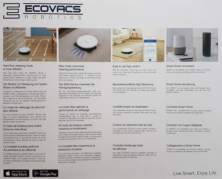 Immagine prodotto Ecovacs Deebot 600