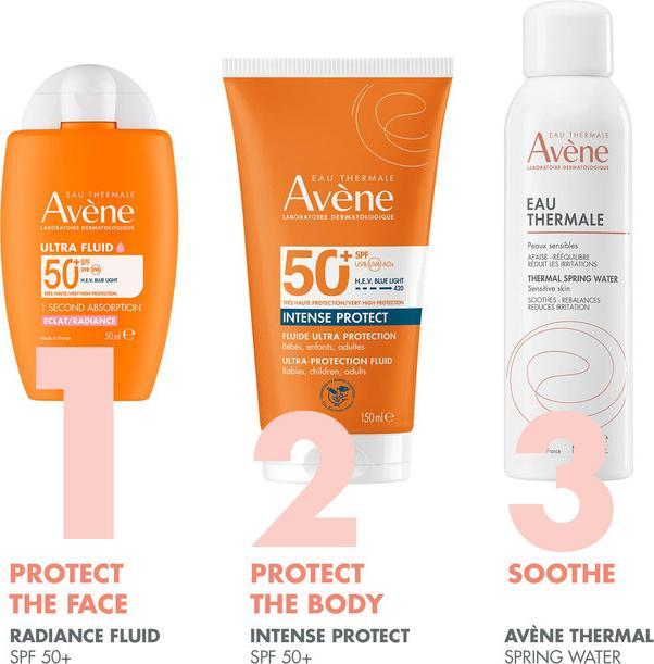 Actual product image Avène Ultra Fluid (Sun cream face, SPF 50+, 50 ml)